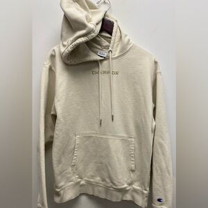 🤍 Champion Classic Cream Pullover Hoodie 🤍 - Medium